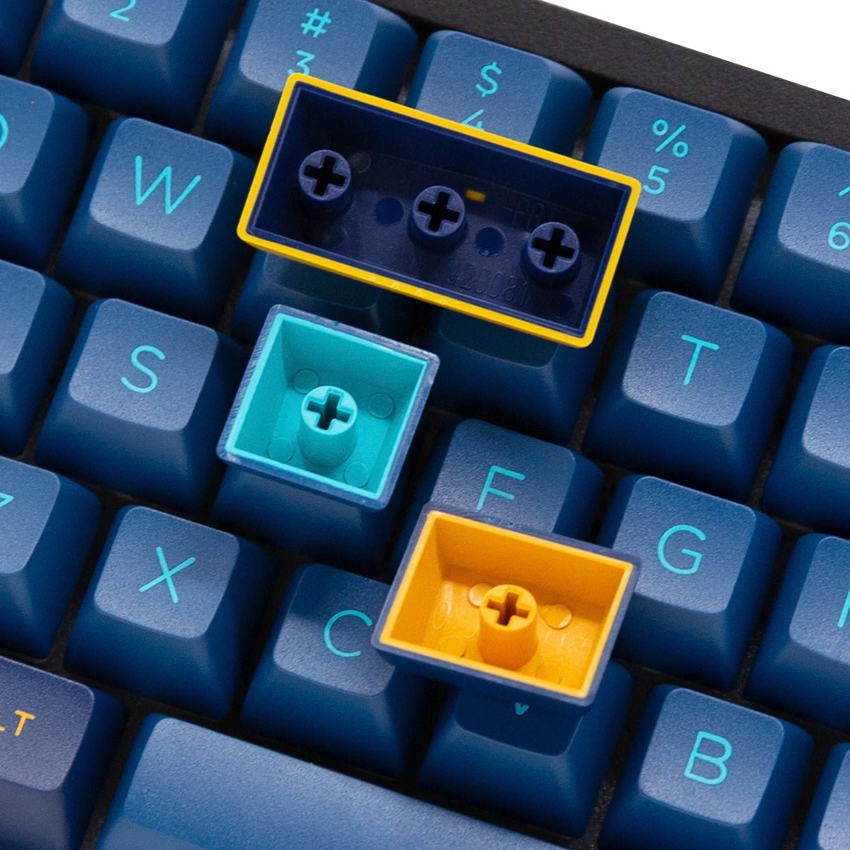 Akko Macaw Keycap Set Doubleshot PBT