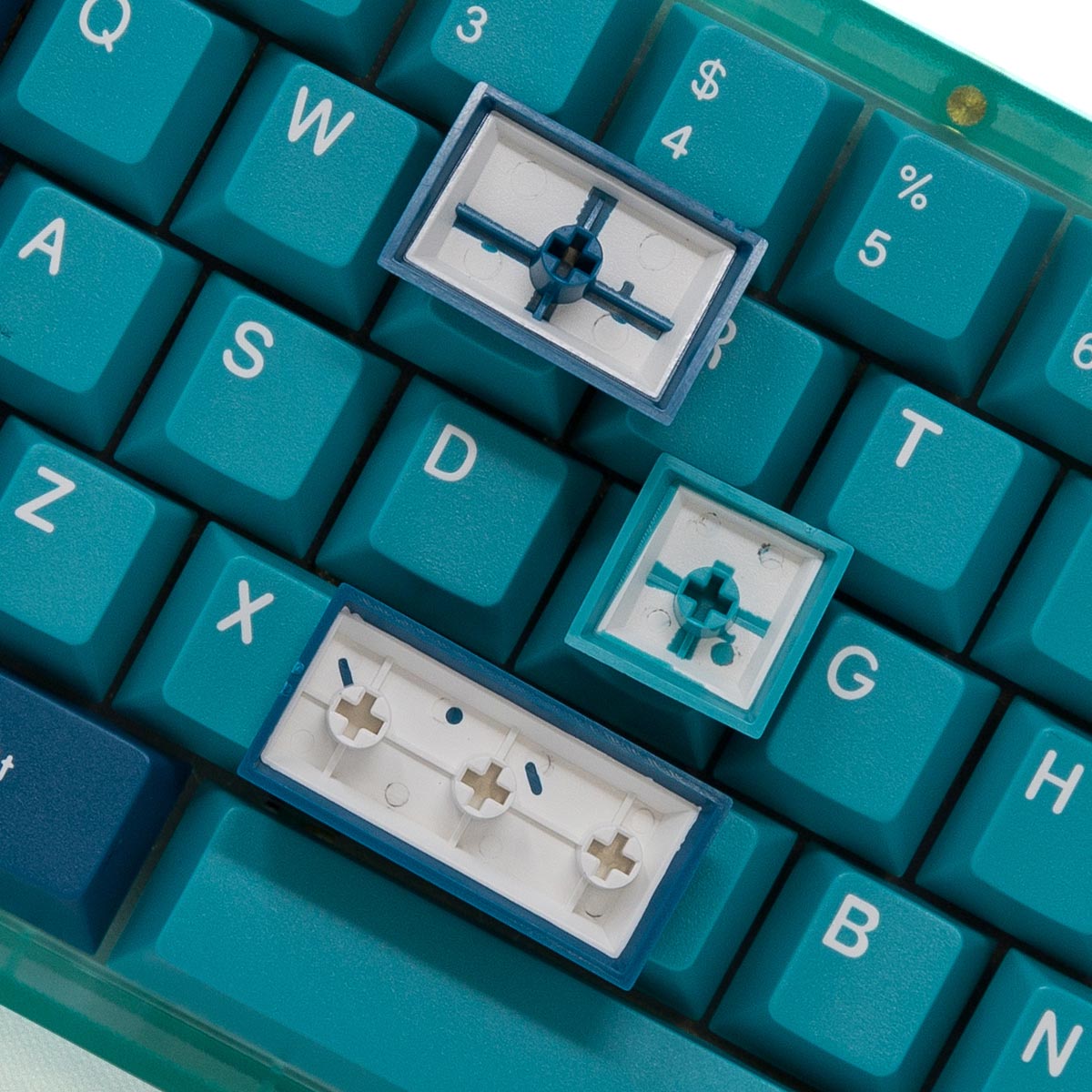 EnjoyPBT Aquamarine Keycap Set Doubleshot ABS