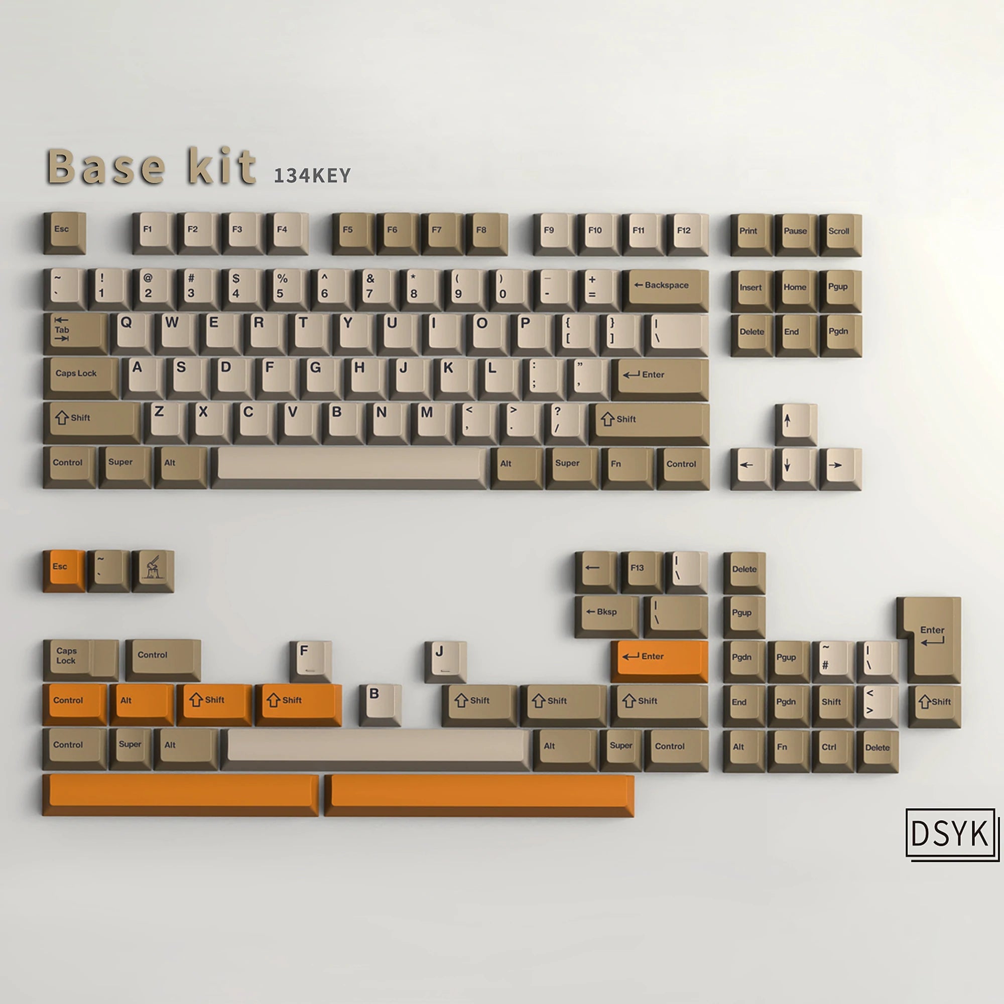 DSYK Logging Keycap Set Dye-Sub PBT