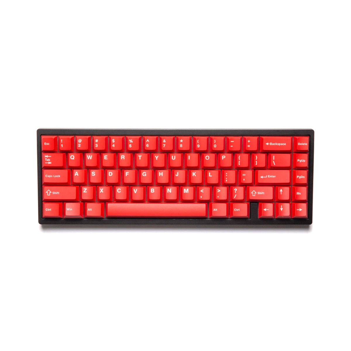 Wuque WS Basic Red Keycap Set Doubleshot PBT