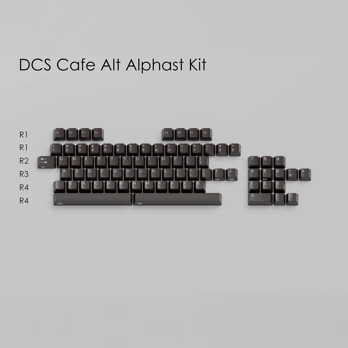 SP DCS Cafe Keycaps