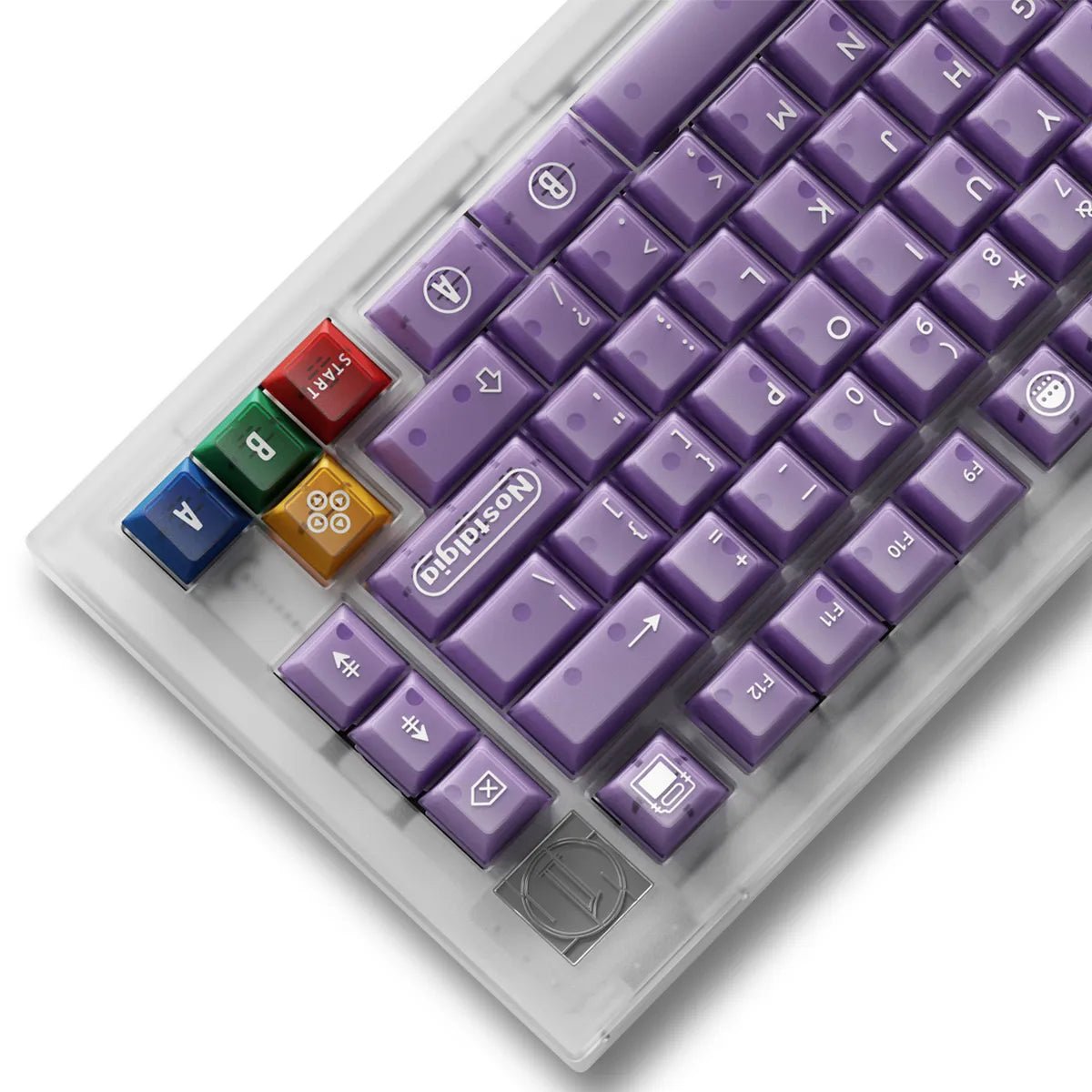 PBTfans Atomic Purple Keycaps