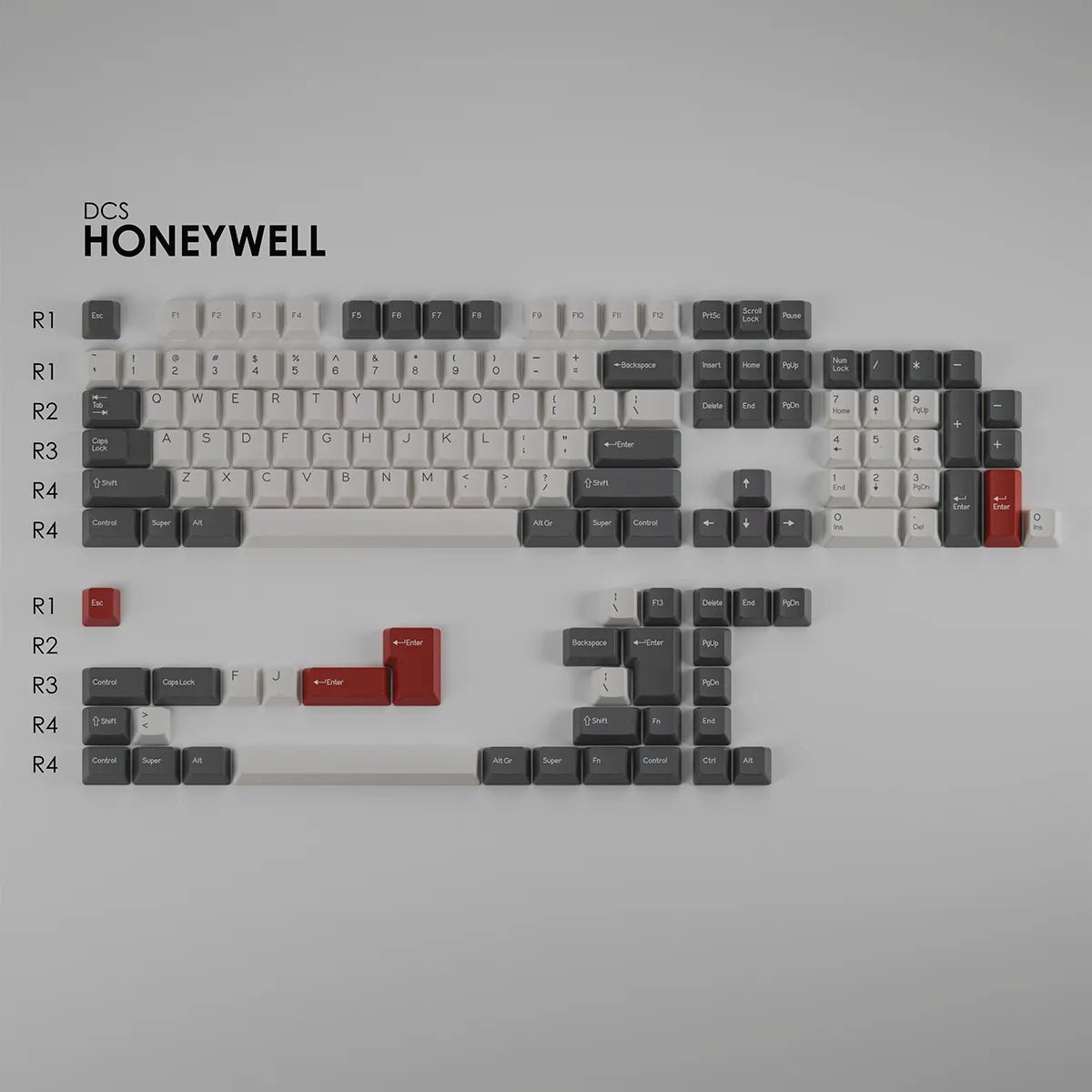 SP DCS Honeywell Keycap Set