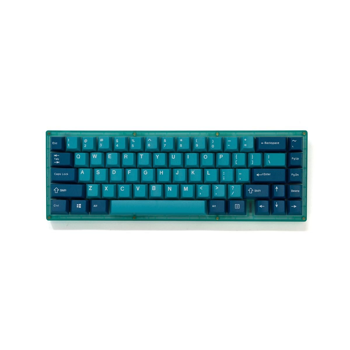 EnjoyPBT Aquamarine Keycap Set Doubleshot ABS