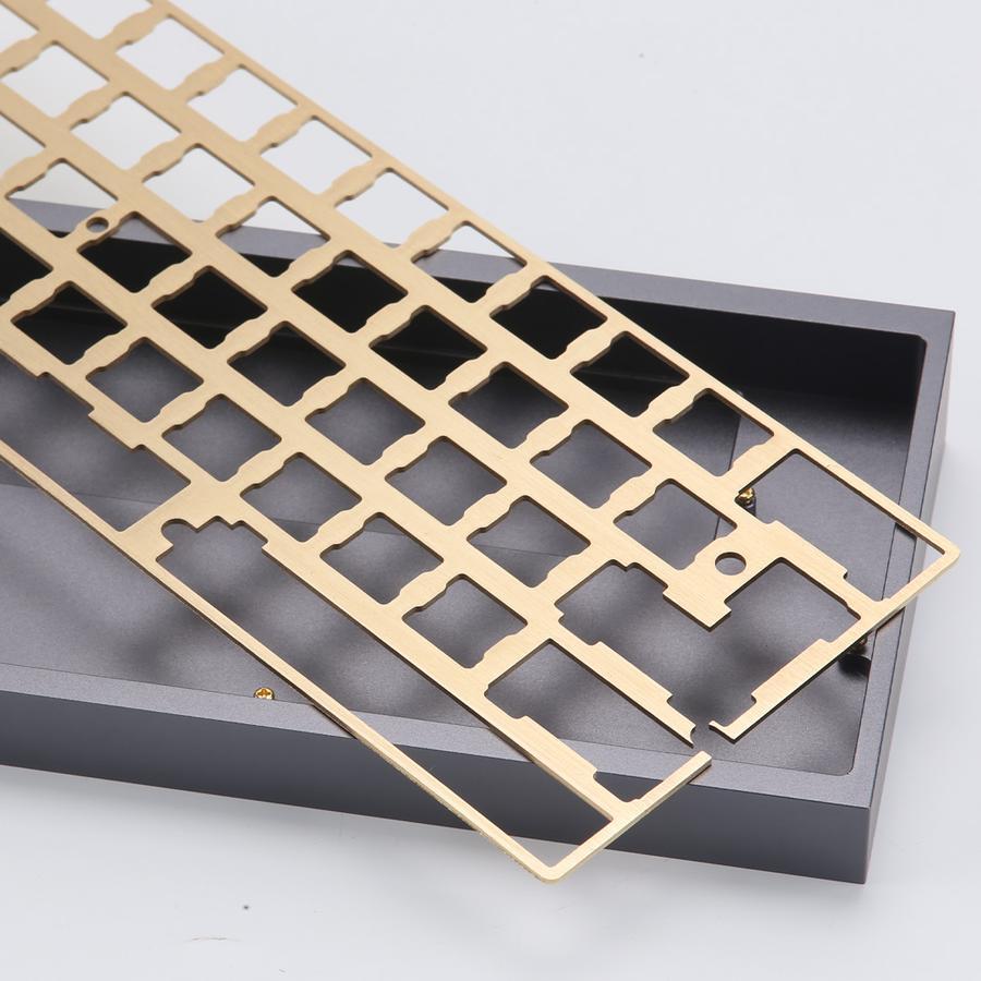 KBDfans DZ60 CNC 60% Plate Aluminum/Brass