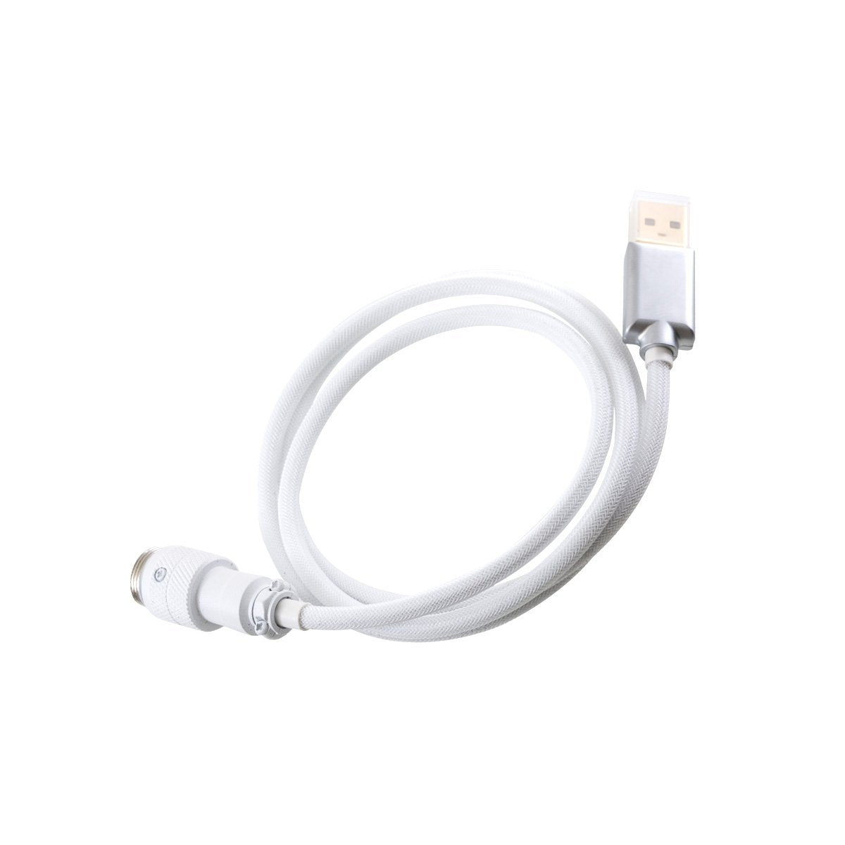 KBDfans White Custom Handmade USB-C Cable