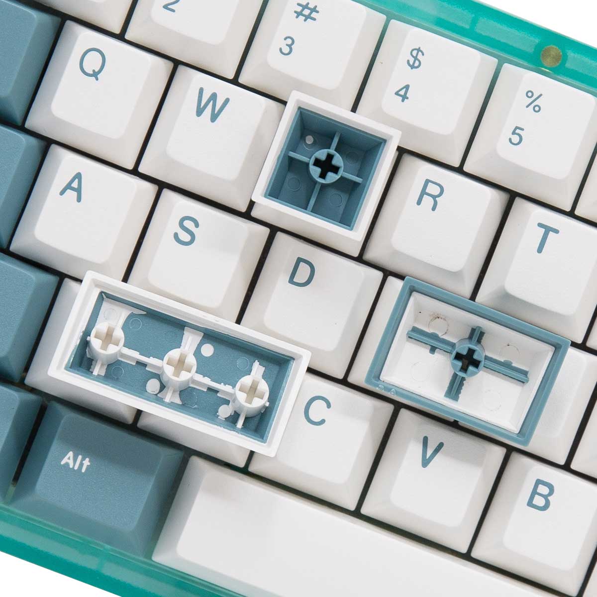 EnjoyPBT Teal Keycap Set Doubleshot ABS