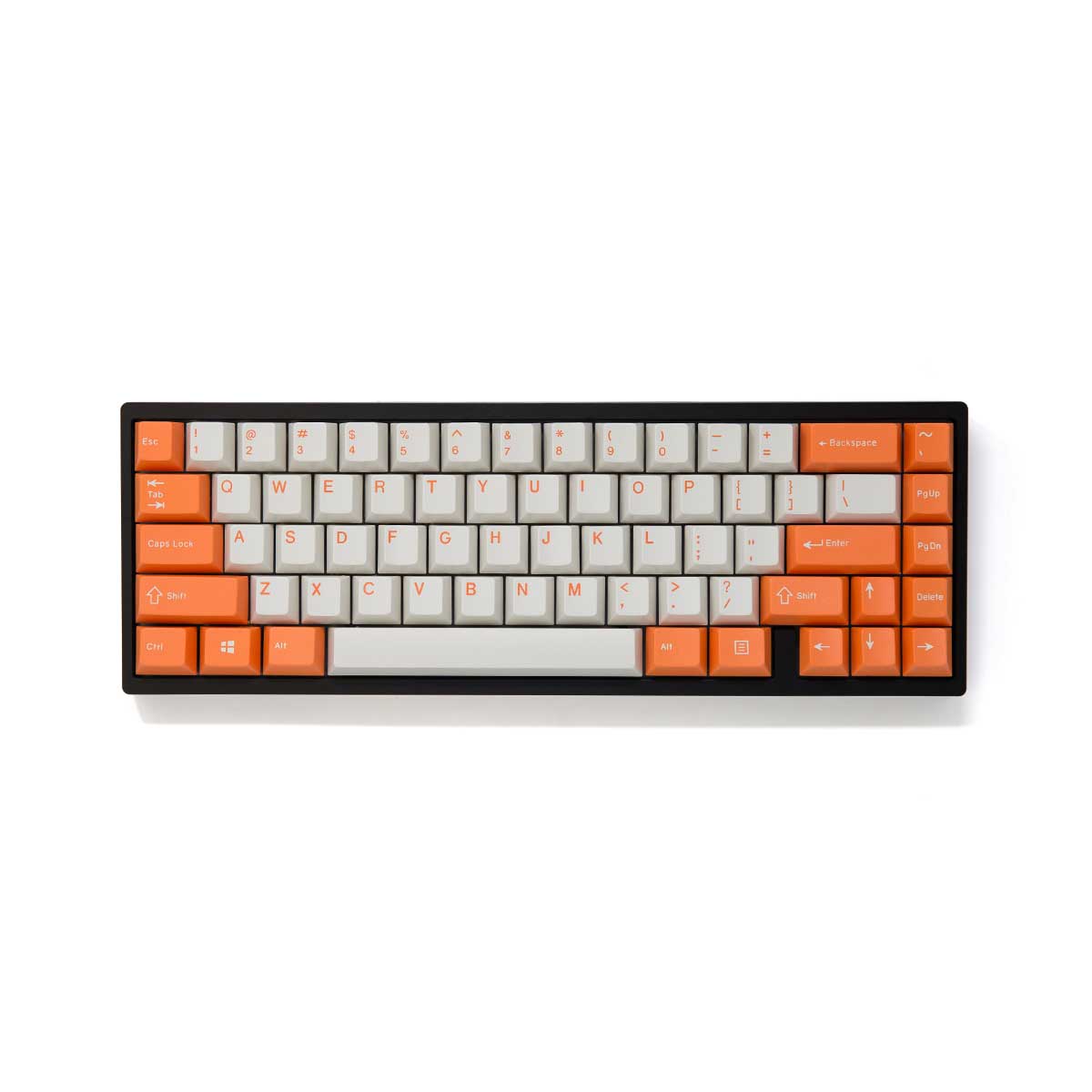 Enjoypbt Orange Creamsicle Keycap Set Doubleshot ABS