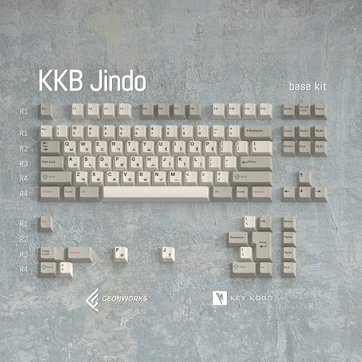 Keykobo Jindo Keycap Set