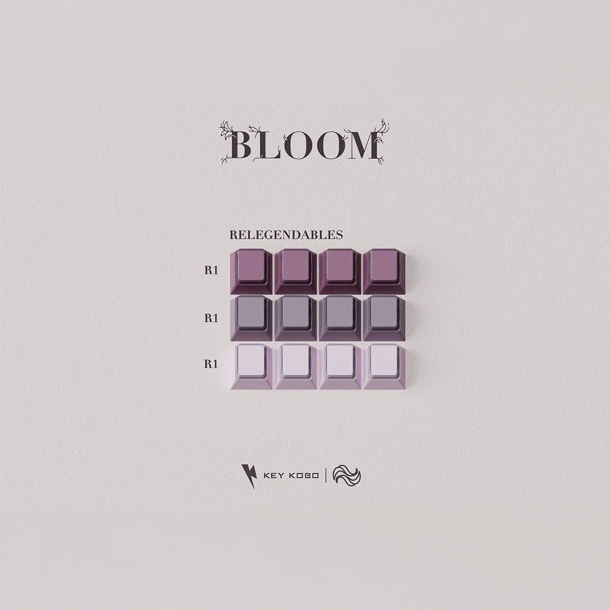 Keykobo Bloom Keycap Set