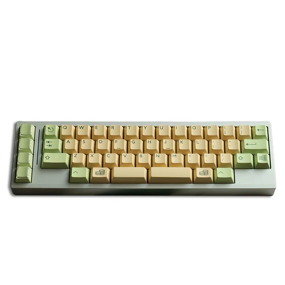 PBTfans Bank Account Keycap Set Doubleshot PBT