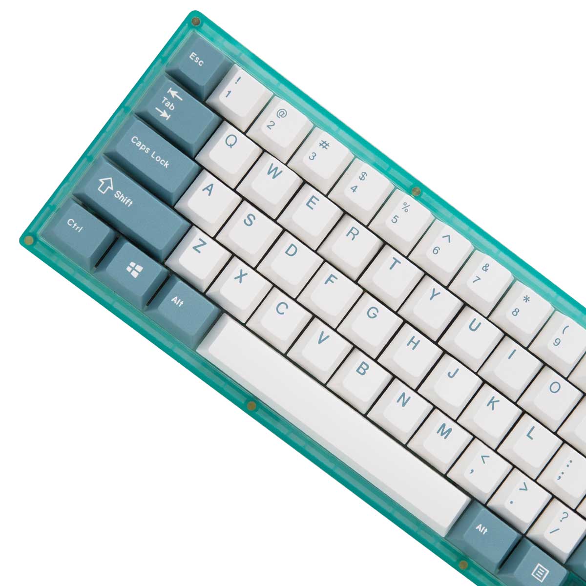 EnjoyPBT Teal Keycap Set Doubleshot ABS