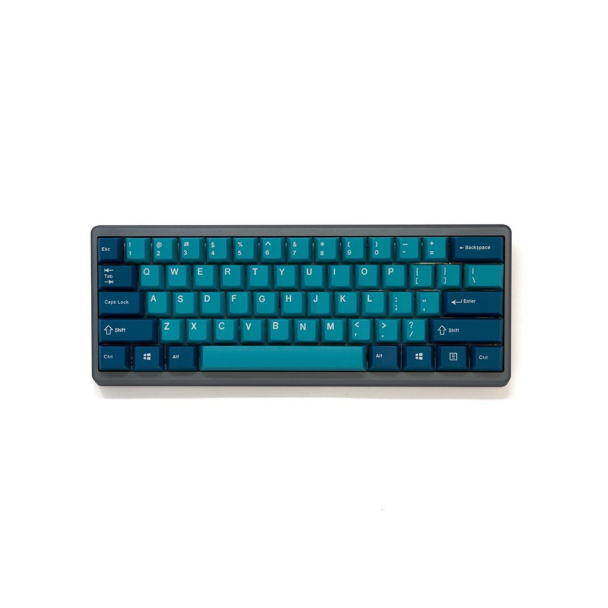 EnjoyPBT Aquamarine Keycap Set Doubleshot ABS