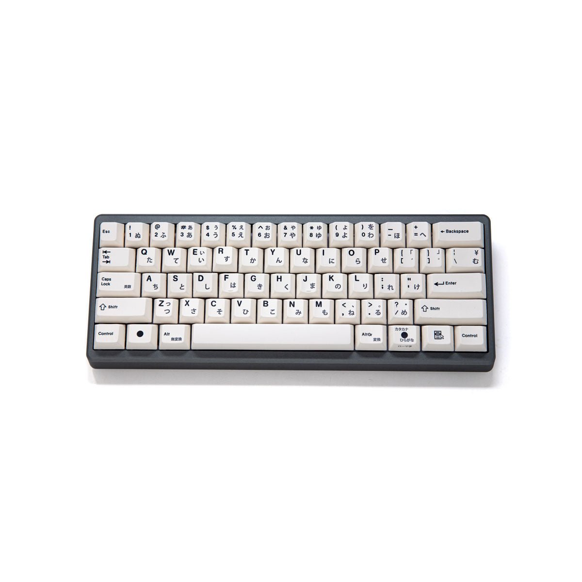 EnjoyPBT Gray Japanese Keycap Set Dye-Sub PBT