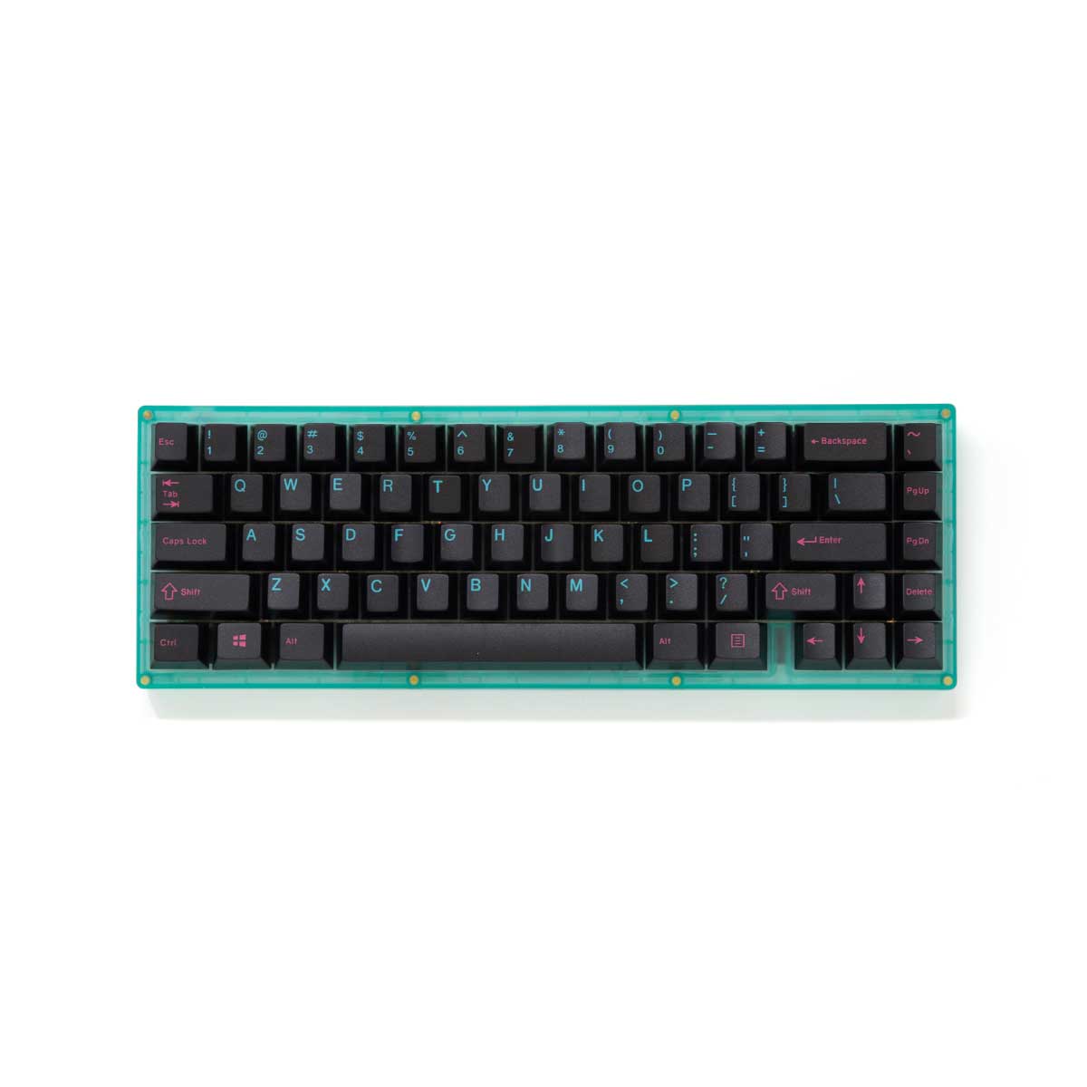 EnjoyPBT Miami Nights Keycap Set Doubleshot ABS