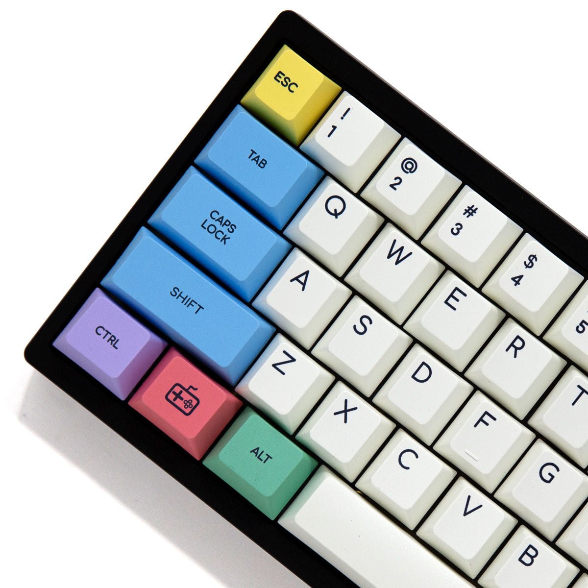 Chalk Keycap Set Dye-Sub PBT