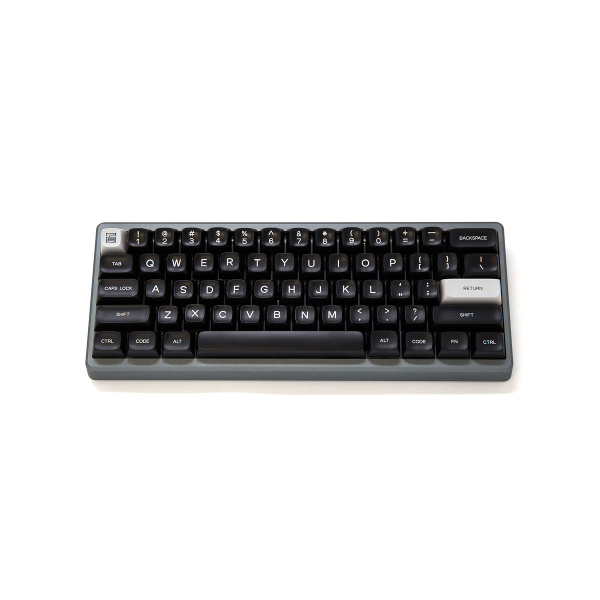 PGA Black and White Keycap Set Doubleshot ABS