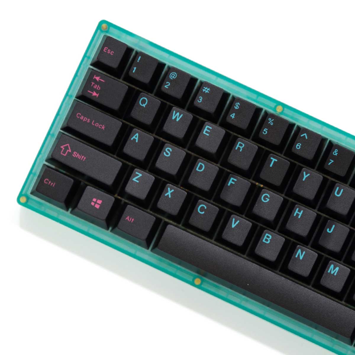 EnjoyPBT Miami Nights Keycap Set Doubleshot ABS