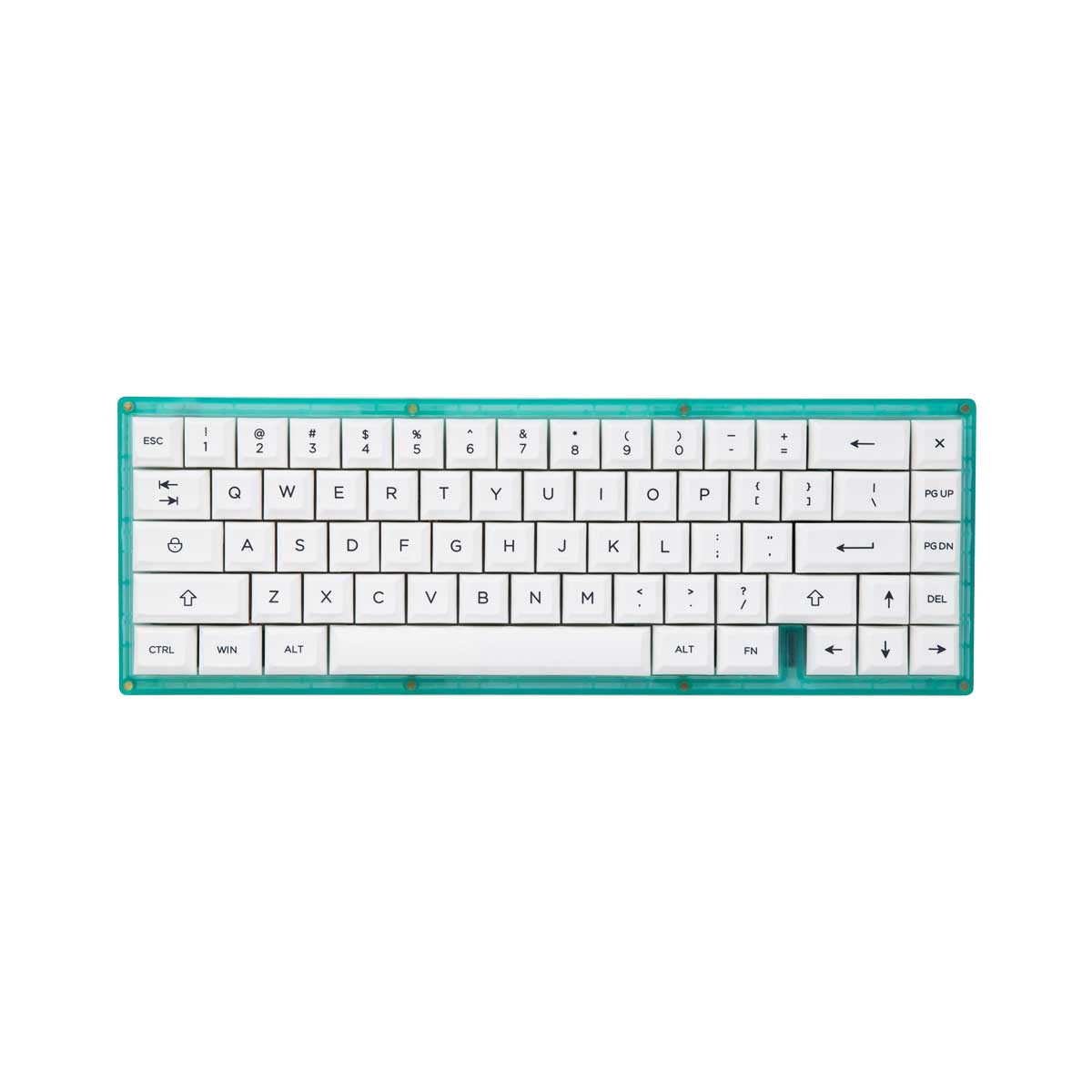 KAT BOW 226 White Keycap Set Dye-Sub PBT