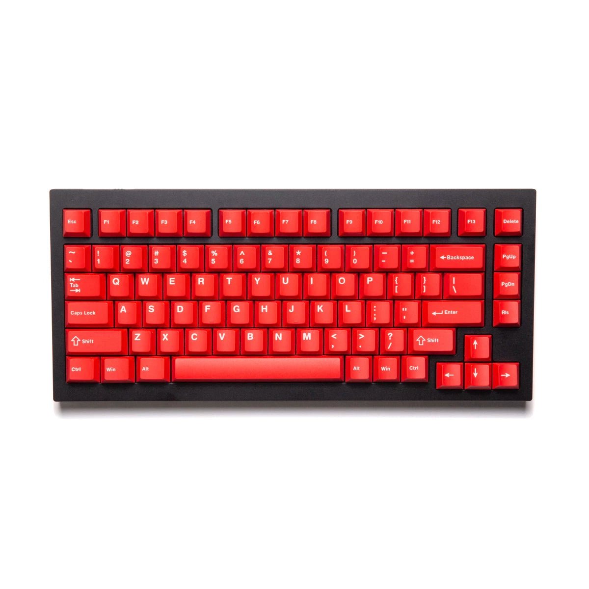 Wuque WS Basic Red Keycap Set Doubleshot PBT