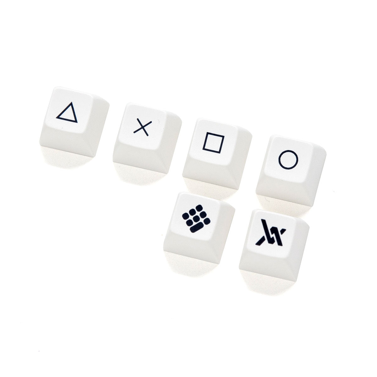 OSA Simple White Keycap Set Dye-Sub PBT