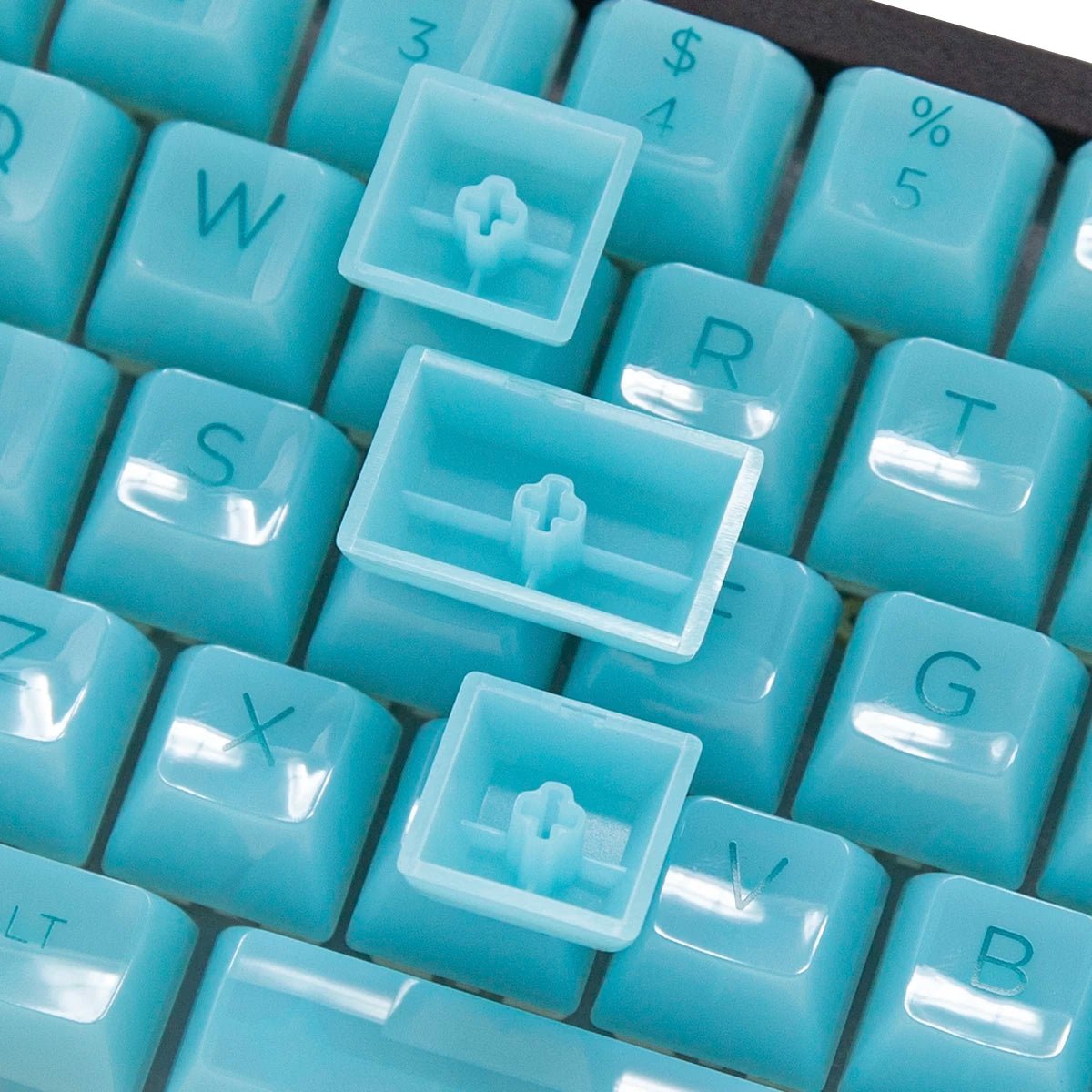 Akko Clear Keycap Set UV Polycarbonate