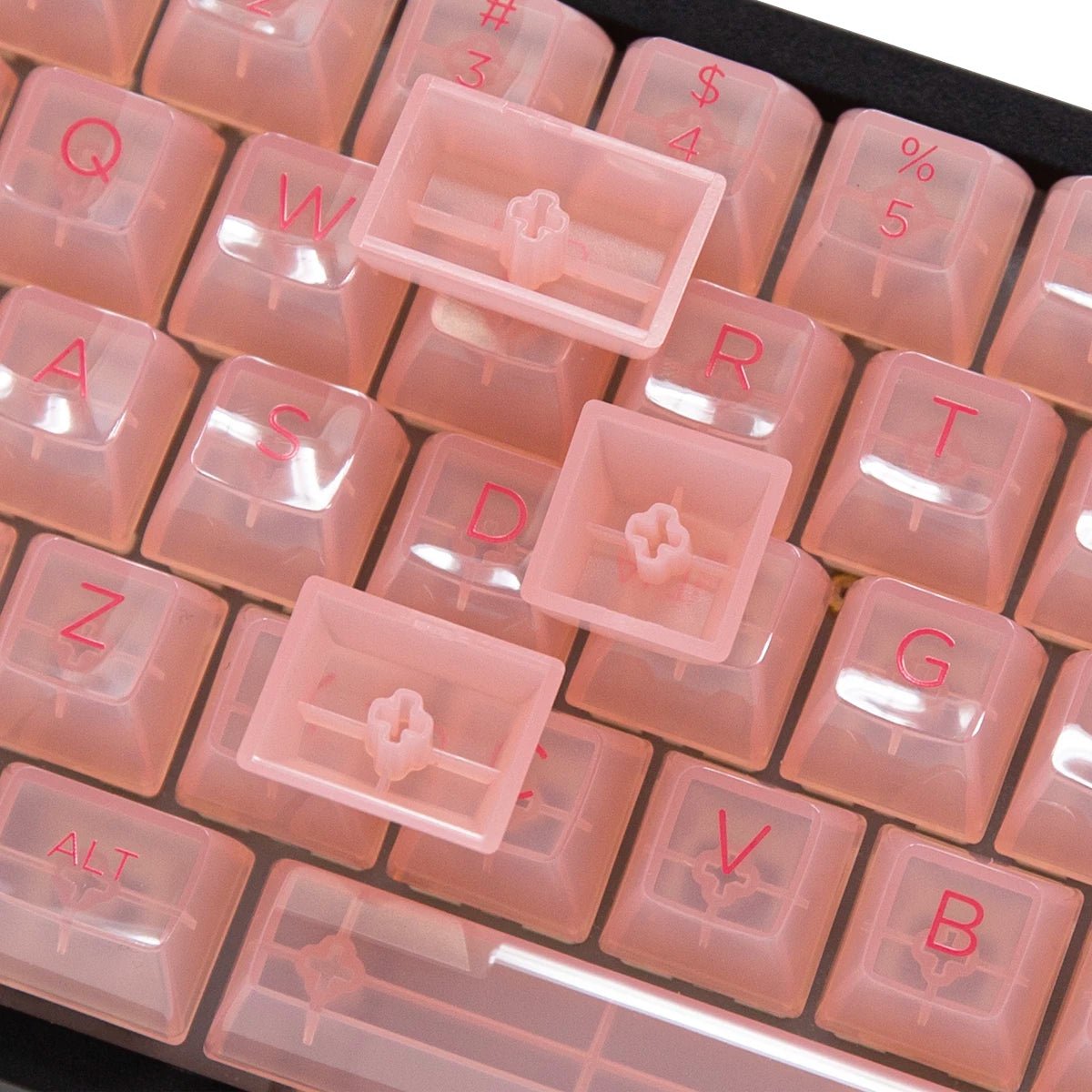 Akko Clear Keycap Set UV Polycarbonate