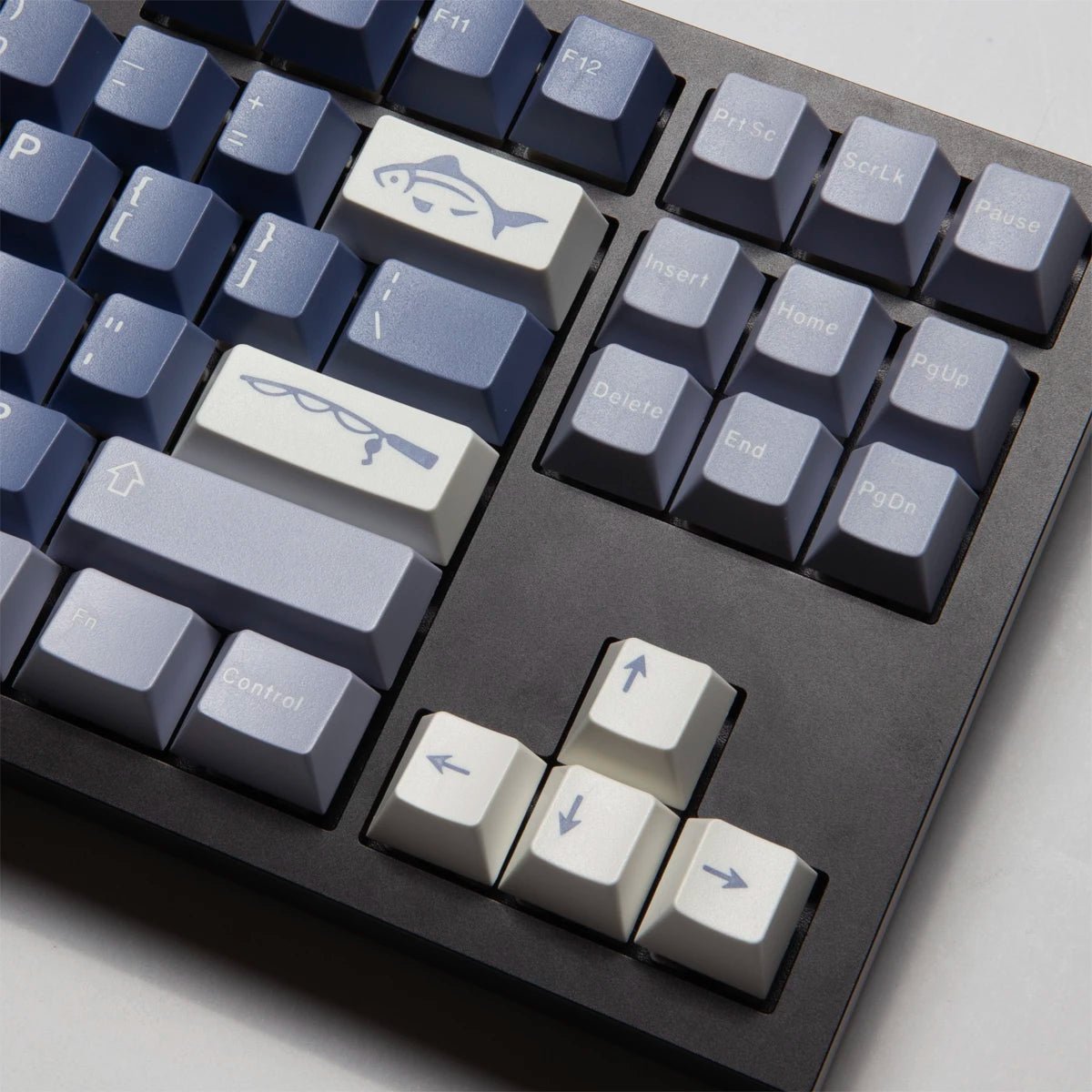 JTK Fishing Keycap Set Tripleshot ABS