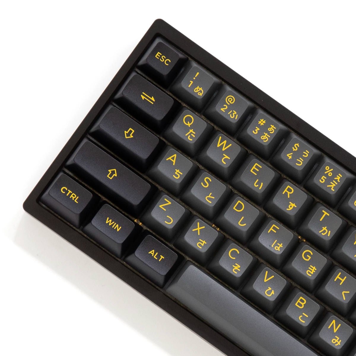 Akko Black & Gold Keycap Set Doubleshot PBT