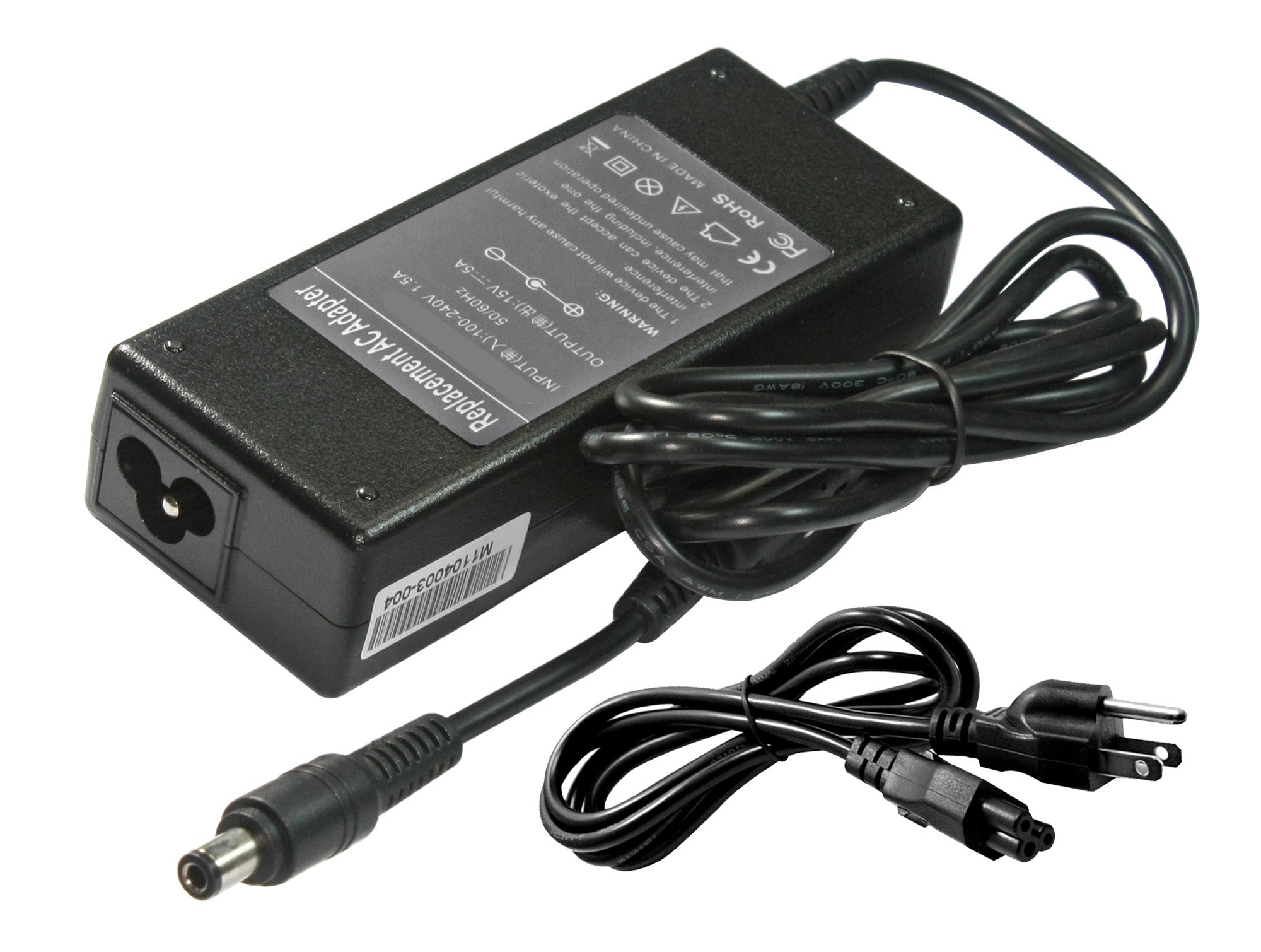 Compatible Replacement Toshiba Satellite A105-S4012 AC Adapter