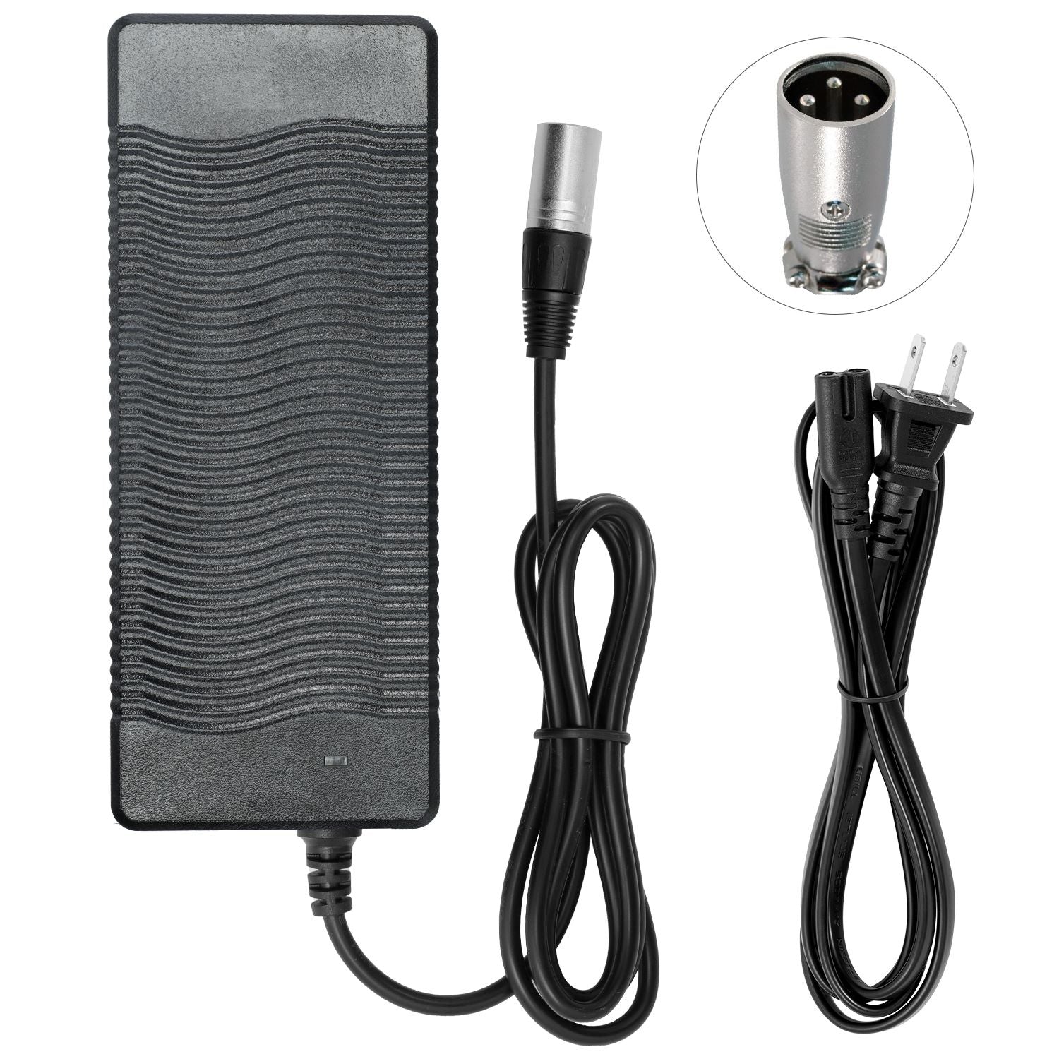 UL Listed Charger for Rattan Electric Bike (Please Choose The Correct DC Connector Shape)