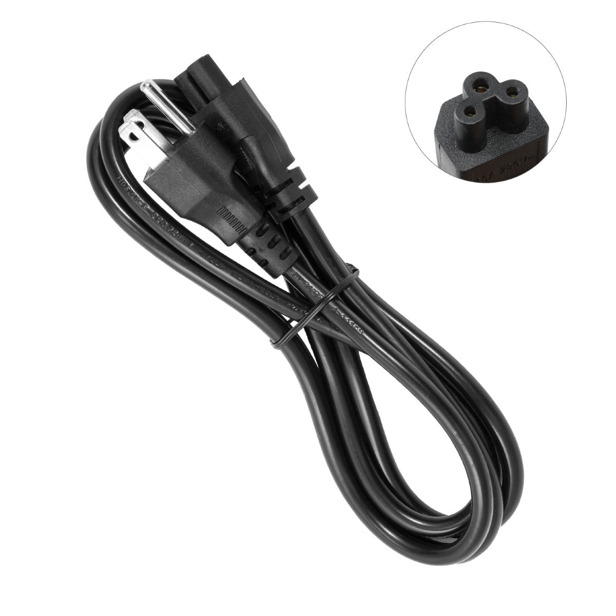 Power Cord for Viewsonic VA2419-smh Display