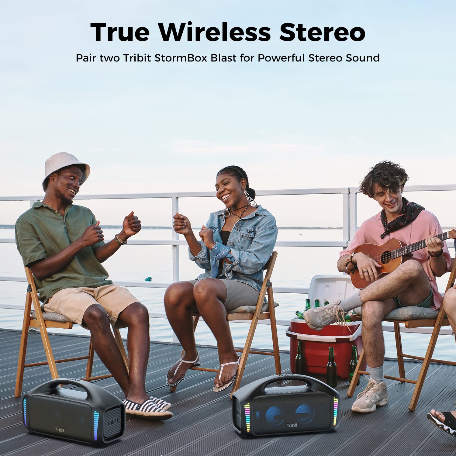 Tribit 90W StormBox Blast Portable Speaker